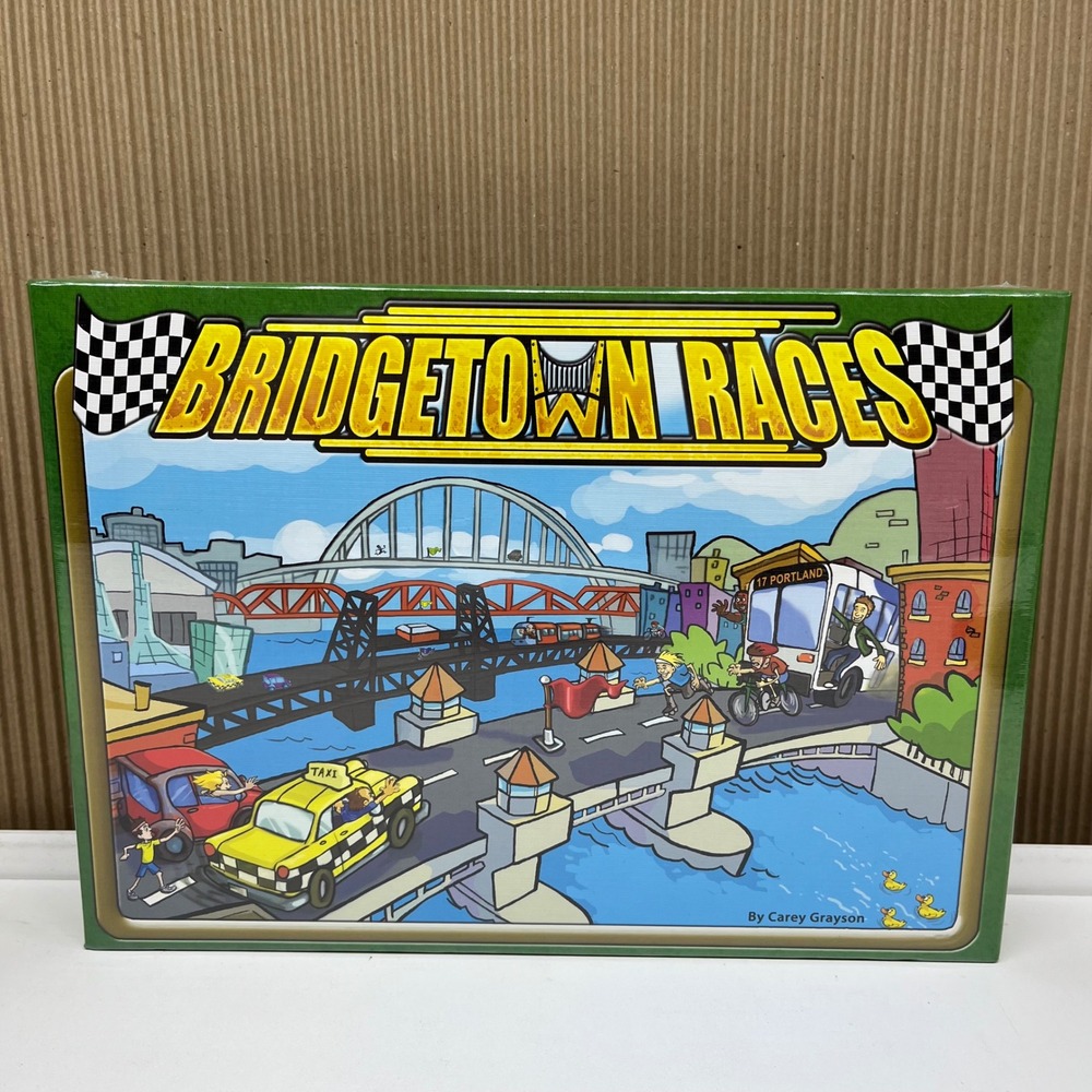 Bridgetown Races Board Game Gryphon Games Portland Oregon Racing Strategy New